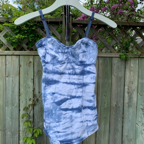 Aritzia Talula Bustier Tie Dye Tank Top - Picture 2 of 4